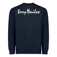 Navy Best Barry Manilow Heavyweight Sweatshirt - artisFamous