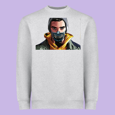 Codfish Beatbox Heavyweight Sweatshirt Designed By Artisfamous