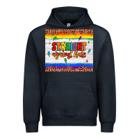 Navy straight against hate tumbler Urban Hoodie - JahusDesignShop