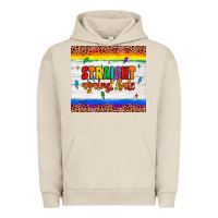 Pigment French Oak straight against hate tumbler Urban Hoodie - JahusDesignShop