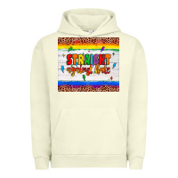 Pigment Pistachio straight against hate tumbler Urban Hoodie - JahusDesignShop