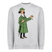 Heather Grey professor calculus Heavyweight Sweatshirt - artisFamous