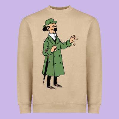 Professor Calculus Heavyweight Sweatshirt Designed By Artisfamous