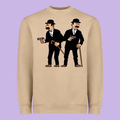 Thomson And Thompson Heavyweight Sweatshirt Designed By Artisfamous