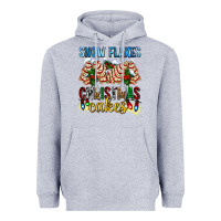 Heather Grey snow flakes christmas cakes ado Heavyweight Hoodie - AdoDesignShop