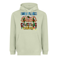 Matcha snow flakes christmas cakes ado Heavyweight Hoodie - AdoDesignShop