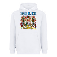 White snow flakes christmas cakes ado Heavyweight Hoodie - AdoDesignShop