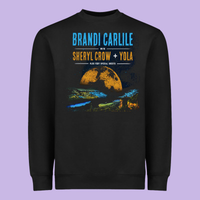 Brandi Carlile Poster Heavyweight Sweatshirt Designed By Artisfamous