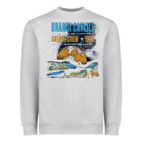 Heather Grey Brandi Carlile Poster Heavyweight Sweatshirt - artisFamous