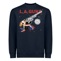 Navy la guns Heavyweight Sweatshirt - artisFamous