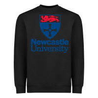 Black Newcastle Gift Heavyweight Sweatshirt - artisFamous