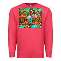 Cardinal pumpkin nurse with sunflower Premium Sweatshirt - AdoDesignShop