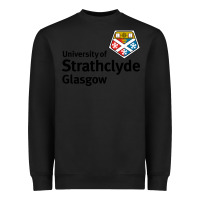 Black Strathclyde Gift Heavyweight Sweatshirt - artisFamous
