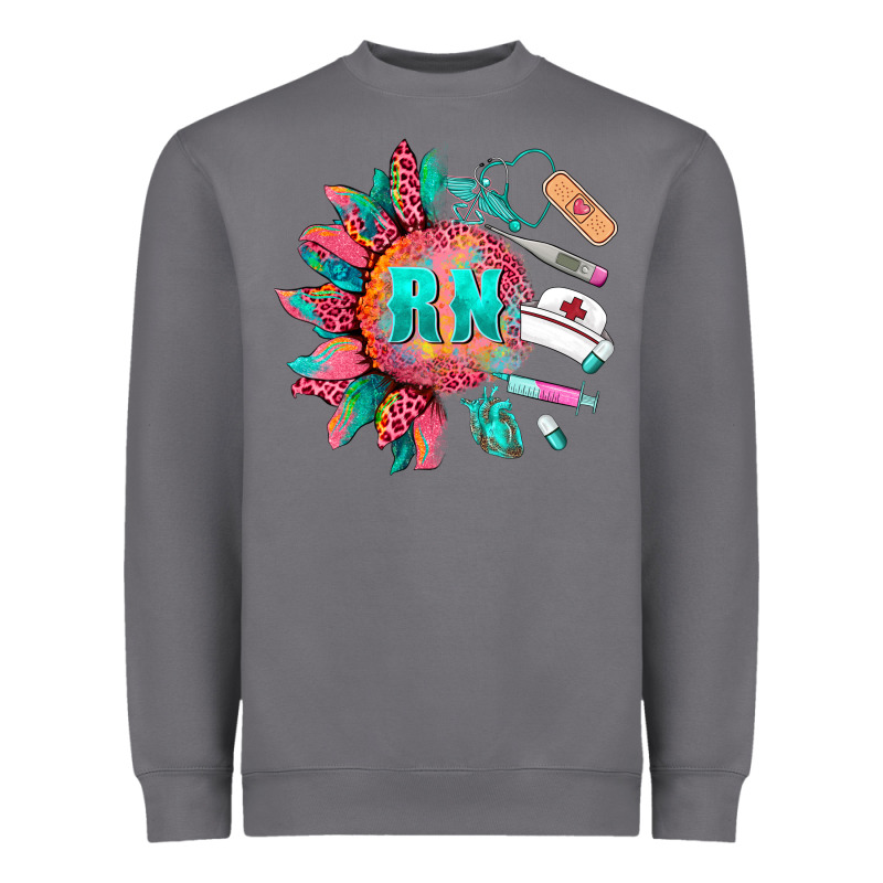 Western Registered Nurse  Medical Instruments Heavyweight Sweatshirt by BarkalooDesign | Teevron