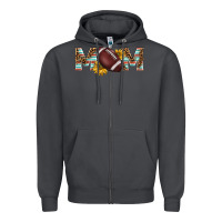 Smoke american football mom Zipper Hoodie - BarkalooDesign