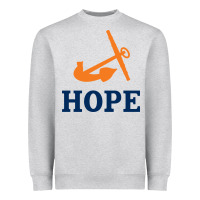 Heather Grey Hope College Heavyweight Sweatshirt - artisFamous