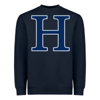 Navy Hillsdale College Heavyweight Sweatshirt - artisFamous