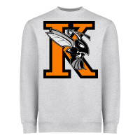 Heather Grey Kalamazoo College Heavyweight Sweatshirt - artisFamous