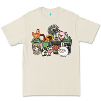 Bone Farm animal coffee cups Premium Tee - HowdyJamesFarm