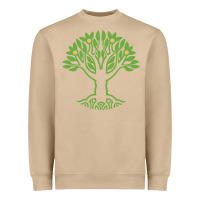 Mushroom Maharishi International College Heavyweight Sweatshirt - artisFamous