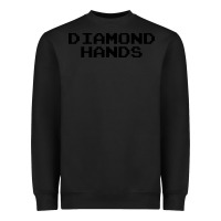 Black diamond hands Heavyweight Sweatshirt - artisFamous