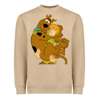 Mushroom Scooby Doo and Shaggy Heavyweight Sweatshirt - artisFamous