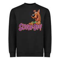 Black Scooby-Doo Heavyweight Sweatshirt - artisFamous