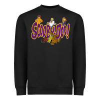 Black Scooby-Doo Heavyweight Sweatshirt - artisFamous