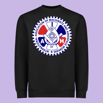 Association Of Machinists And Aerospace Workers Classic Heavyweight Sweatshirt Designed By Artisfamous