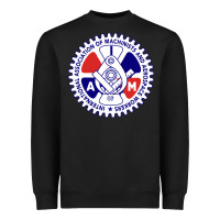 Black association of machinists and aerospace workers classic Heavyweight Sweatshirt - artisFamous