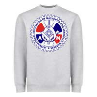 Heather Grey association of machinists and aerospace workers classic Heavyweight Sweatshirt - artisFamous