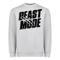 Heather Grey beast mode classic Heavyweight Sweatshirt - artisFamous
