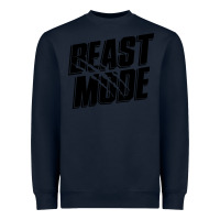 Navy beast mode classic Heavyweight Sweatshirt - artisFamous