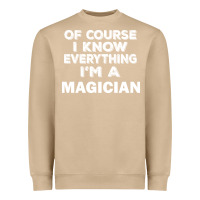 Mushroom i know everything i'm a magician Heavyweight Sweatshirt - artisFamous