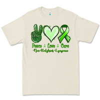 Bone Peace Love Cure Non Hodgkins Lympoma Premium Tee - Jasminsmagicworld