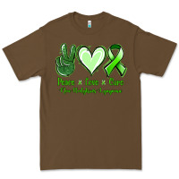 Cacao Peace Love Cure Non Hodgkins Lympoma Premium Tee - Jasminsmagicworld
