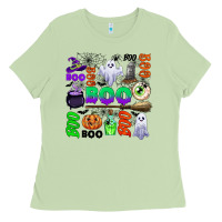 Boo Halloween Ladies Tee | Teevron