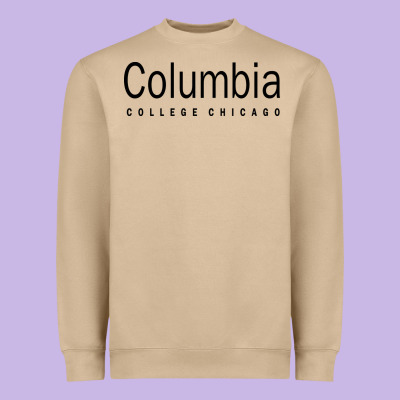 Columbia College Chicago Heavyweight Sweatshirt Designed By Artisfamous
