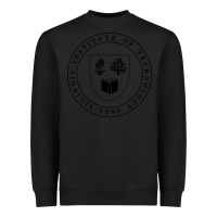 Black Illinois Institute of Technology College Heavyweight Sweatshirt - artisFamous