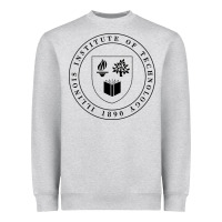 Heather Grey Illinois Institute of Technology College Heavyweight Sweatshirt - artisFamous