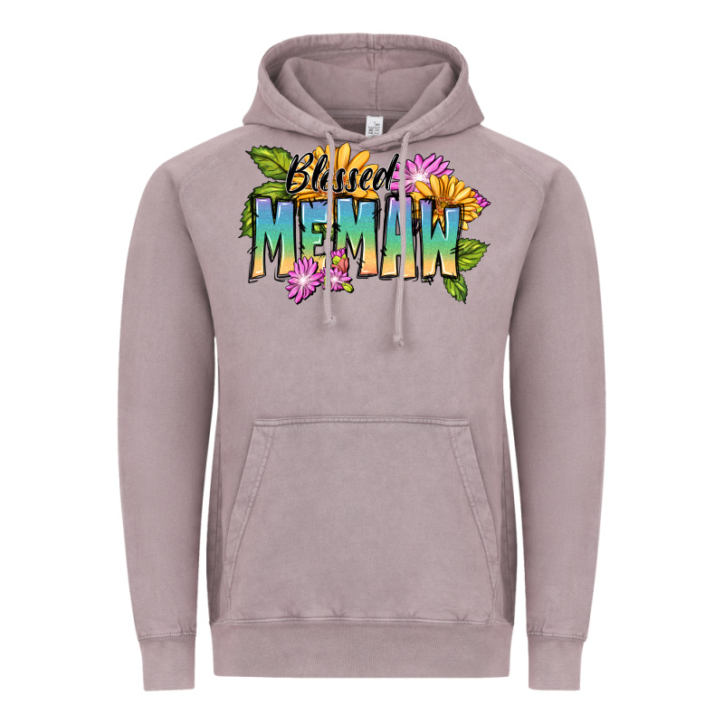 Blessed Memaw Mother's Day Vintage Hoodie by FaDigitalArtStudio | Teevron
