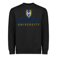Black Judson College Heavyweight Sweatshirt - artisFamous