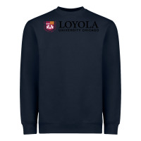 Navy Loyola College Chicago Heavyweight Sweatshirt - artisFamous