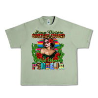 Oil Green Mexican Chingona Urban Heavy Tee - FaDigitalArtStudio