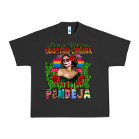 Pigment Black Mexican Chingona Urban Heavy Tee - FaDigitalArtStudio