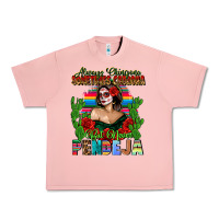 Salmon Mexican Chingona Urban Heavy Tee - FaDigitalArtStudio