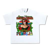 White Mexican Chingona Urban Heavy Tee - FaDigitalArtStudio