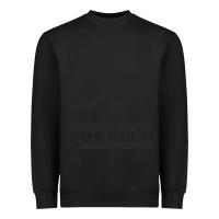 Black goodwill classic Heavyweight Sweatshirt - artisFamous