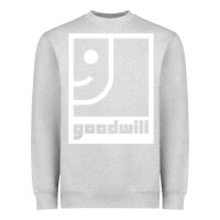 Heather Grey goodwill classic Heavyweight Sweatshirt - artisFamous