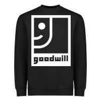 Black goodwill classic Heavyweight Sweatshirt - artisFamous